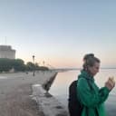 A headshot of Juliet Skordaki