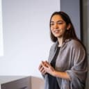 A headshot of Anastasia Voutsara